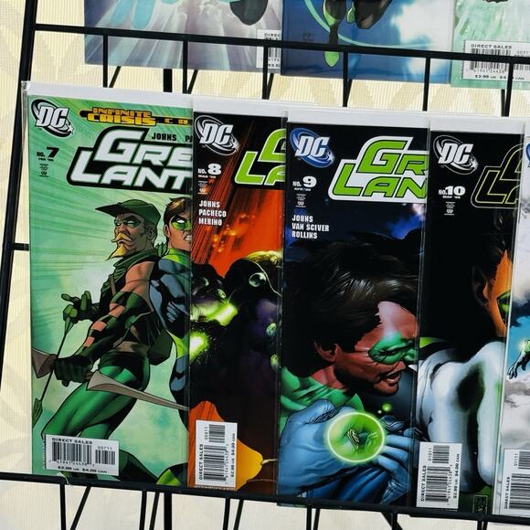Green Lantern 1-15 Lot Geoff Johns Vs Mongul Carlos Pacheco Ivan Reis - Picture 6 of 7